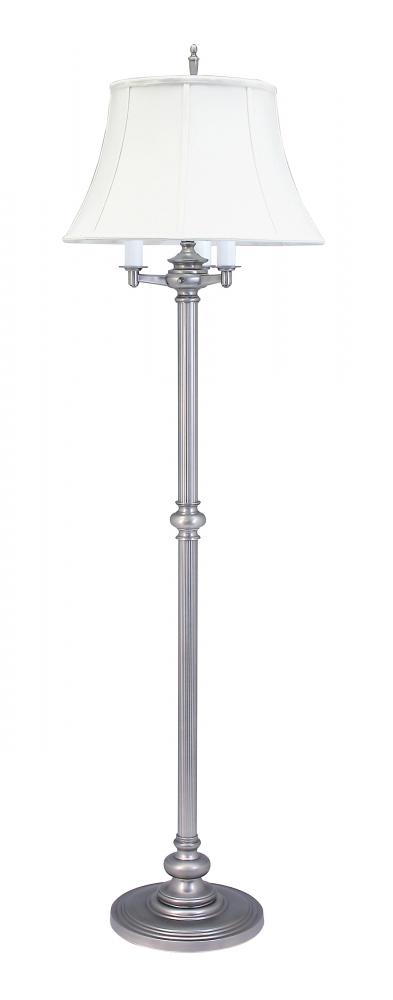 Newport 66" Pewter Six-Way Floor Lamps