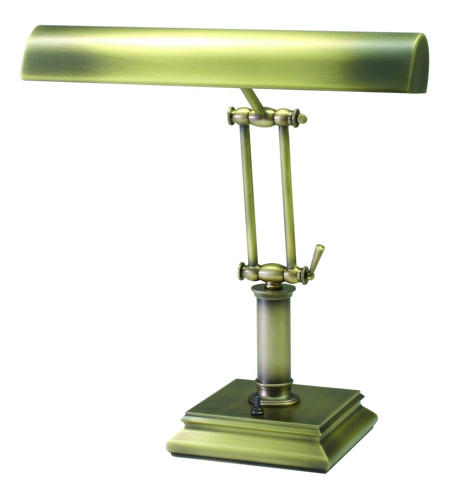 Desk/Piano Lamp 14" Antique Brass