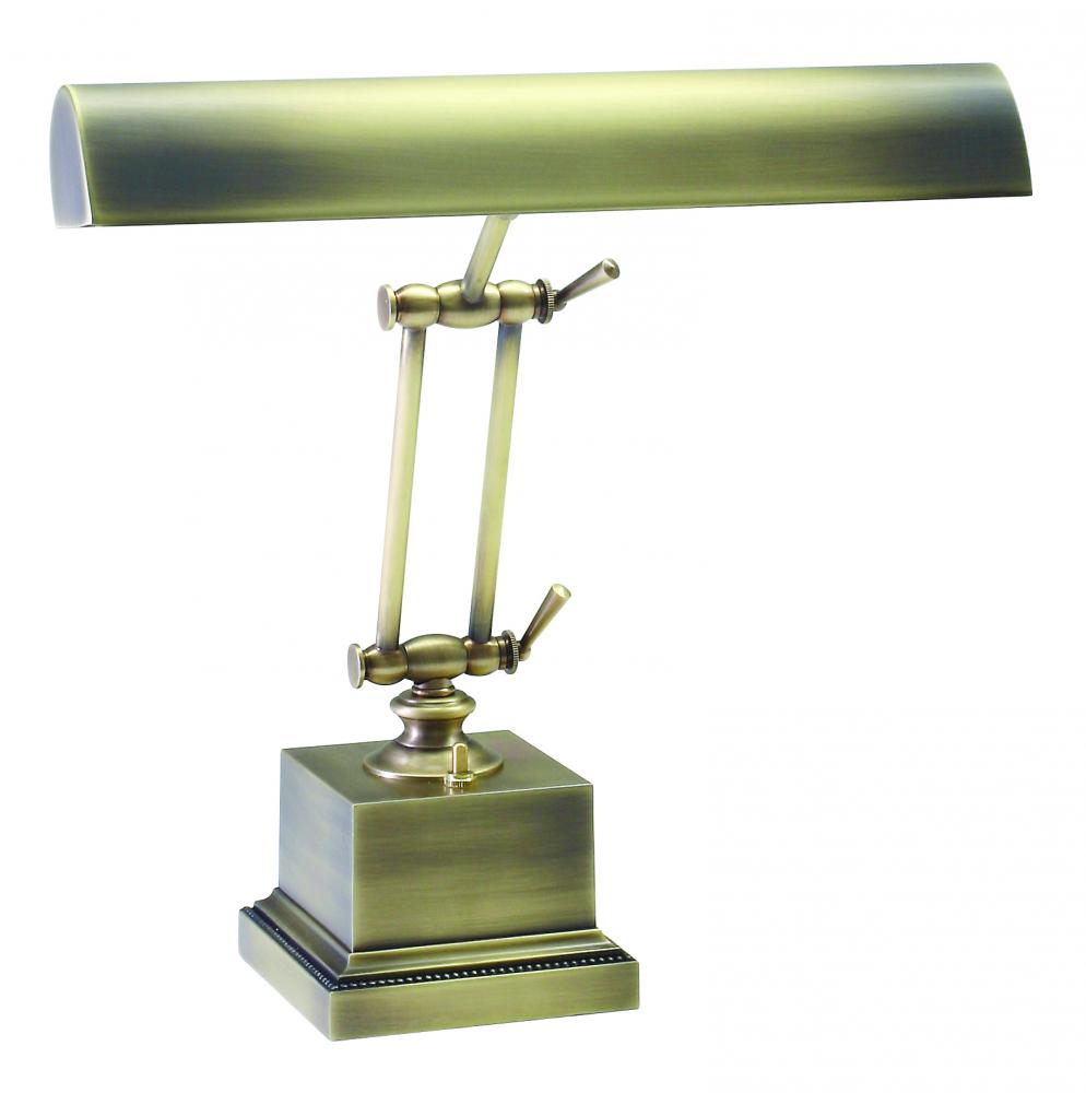 Desk/Piano Lamp 14" Antique Brass