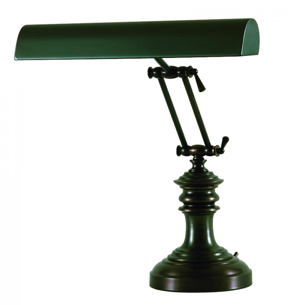 Desk/Piano Lamp 14" Mahogany Bronze