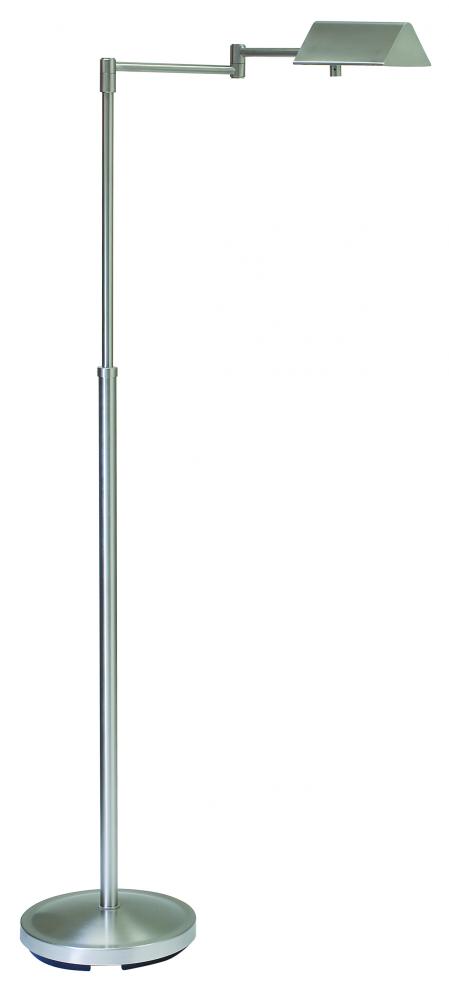 Pinnacle Satin Nickel Floor Lamps