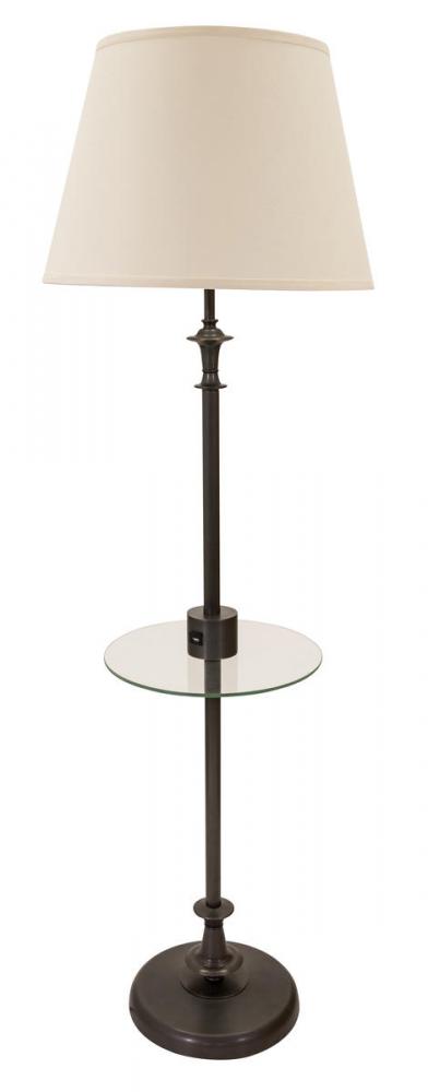 Randolph Floor Lamps with Table and USB Port in Oil Rubbed Bronze