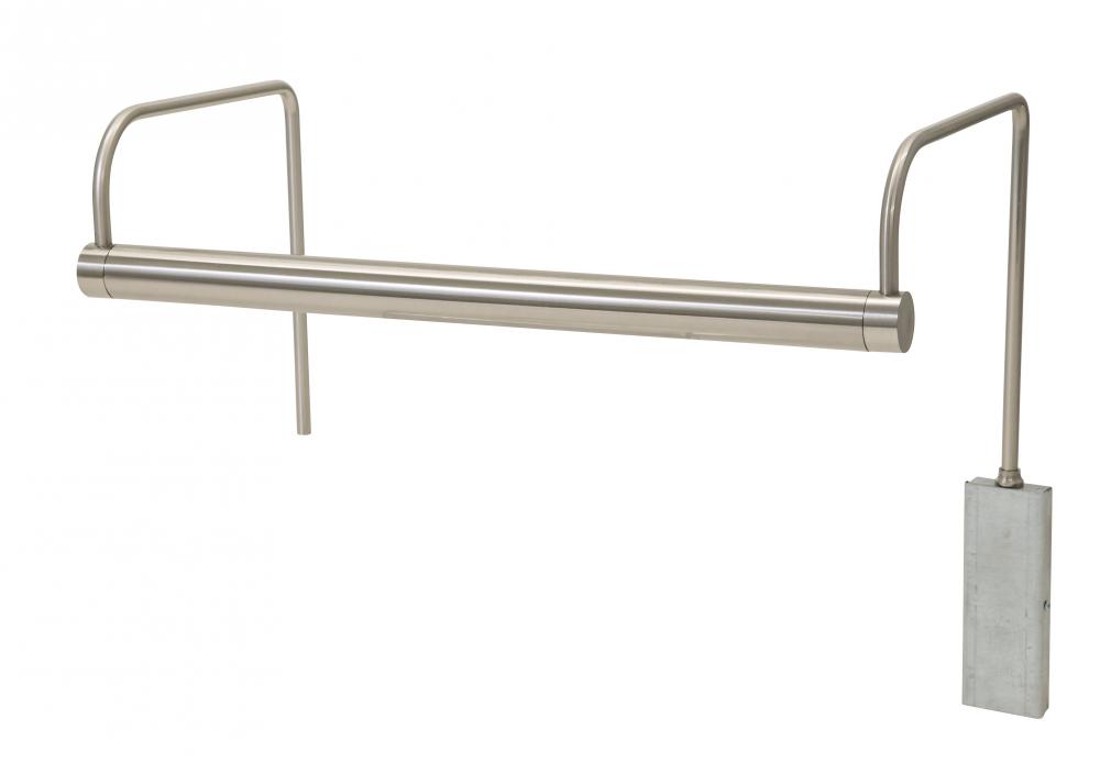 Slim-Line 15" LED Plug-In Picture Lights in Satin Nickel