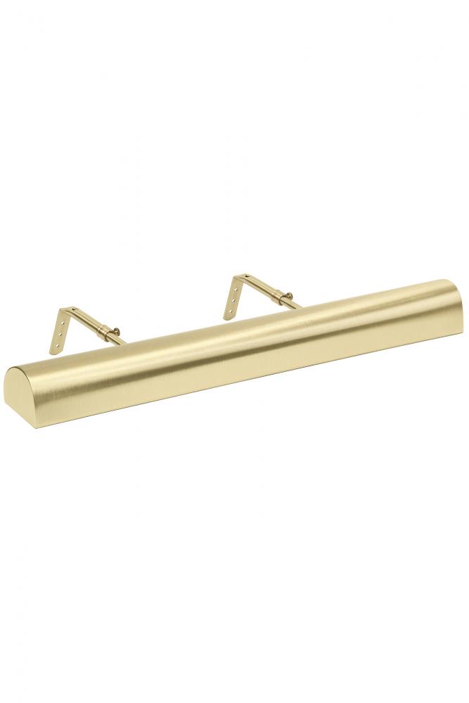Traditional 24" Satin Brass Plug-In Picture Lights