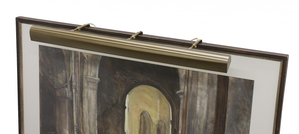 Traditional 42" Statuary Bronze Plug-In Picture Lights