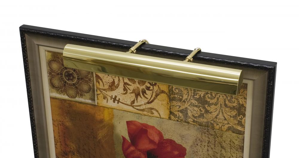 Traditional LED 24" Polished Brass Plug-In Picture Lights