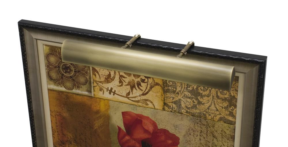 Traditional LED 24" Antique Brass Plug-In Picture Lights