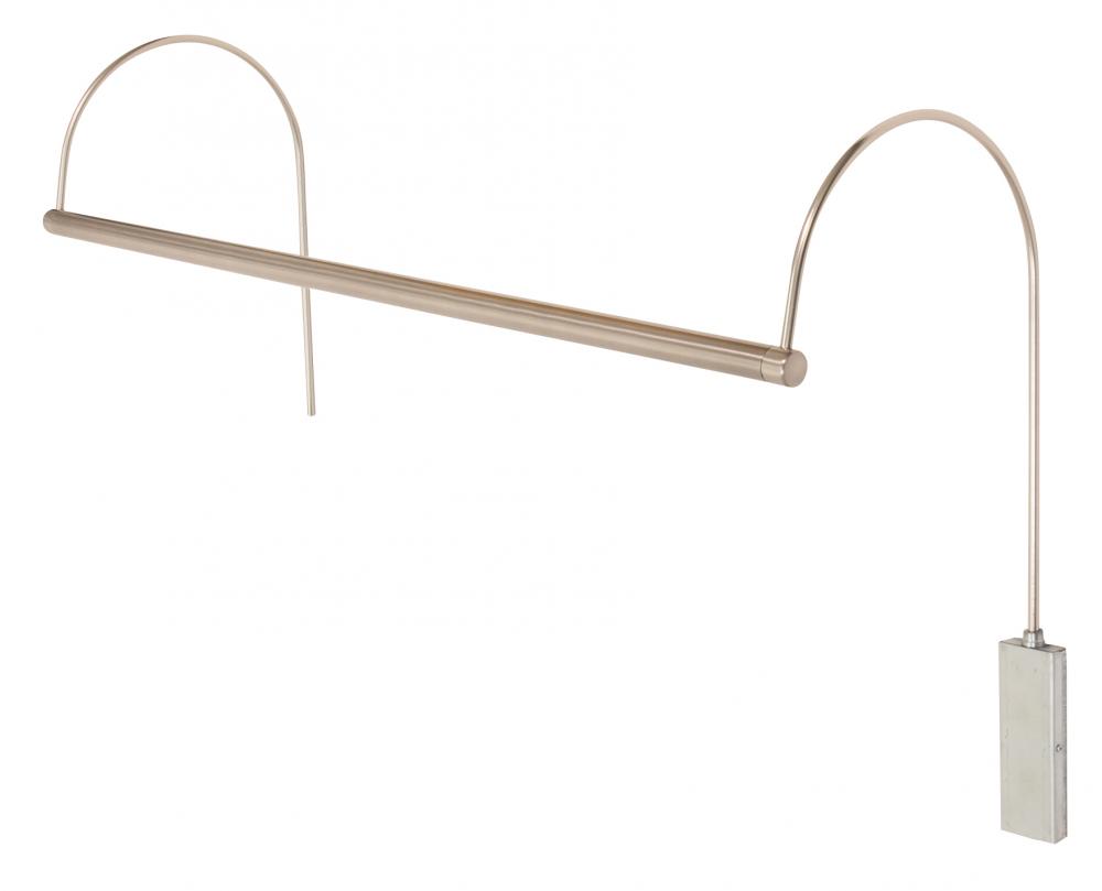 Ultra Slim-Line 28" LED Satin Nickel Plug-In Picture Lights