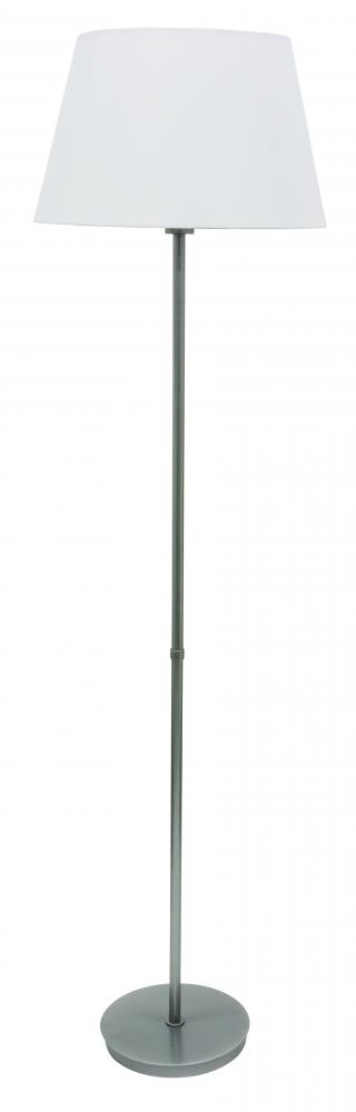 Vernon 3-Bulb Floor Lamps in Platinum Gray