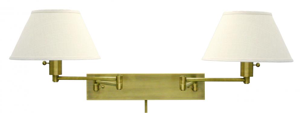 Home/Office Double Wall Swing Satin Nickel
