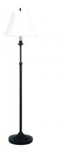 House of Troy CL201-BLK - Club Adjustable Black Floor Lamps