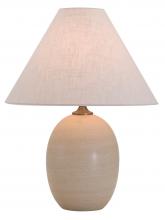 House of Troy GS140-OT - Scatchard 22.5" Stoneware Table Lamps in Oatmeal