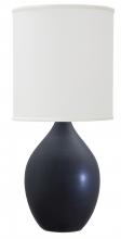 House of Troy GS201-BM - Scatchard 20.5" Stoneware Table Lamps in Black Matte