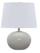 House of Troy GS600-GG - Scatchard 17" Stoneware Table Lamps in Gray Gloss