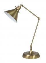 House of Troy OT650-AB-MS - Otis Industrial Table Lamps