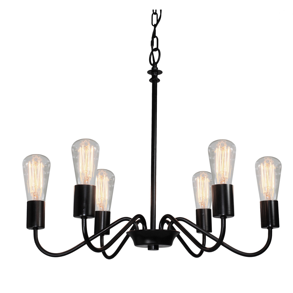 Vintage AC10436BK Chandelier