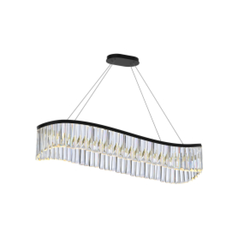 Jules Integrated LED Island Light, Black