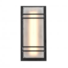 Artcraft AC9191BK - Sausalito 15W LED Outdoor Wall Light Black