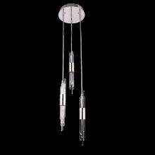 Kalco Allegri 037951-010-FR001 - Lucca 3 Light Multi Drop Foyer