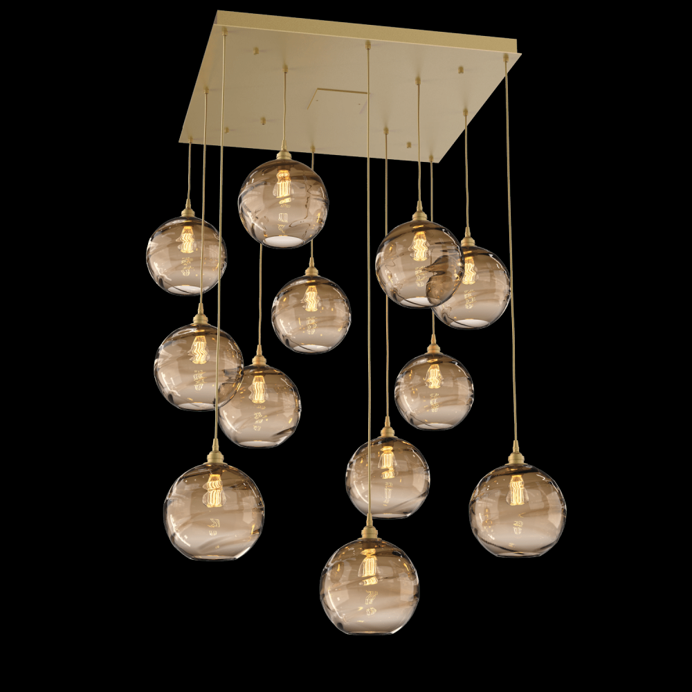 Terra Square 12pc Multi-Pendant