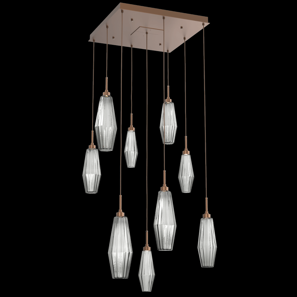 Aalto Square 9pc Multi-Pendant