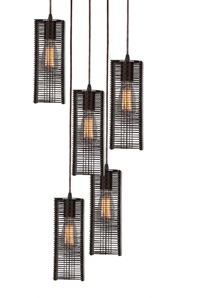 Downtown Mesh Round Multi-Pendant-03