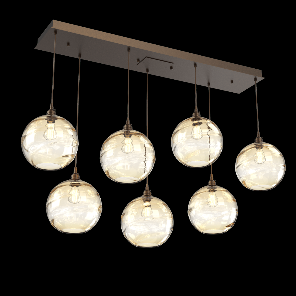 Terra Linear 7pc Multi-Pendant