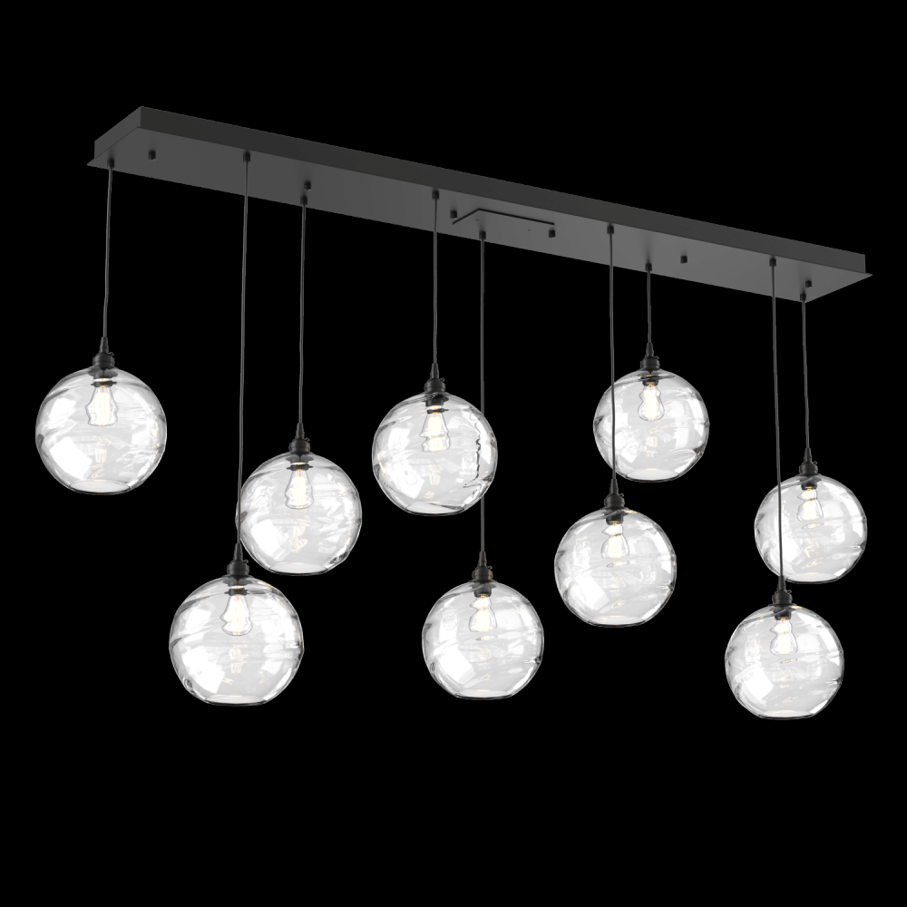 Terra Linear 9pc Multi-Pendant