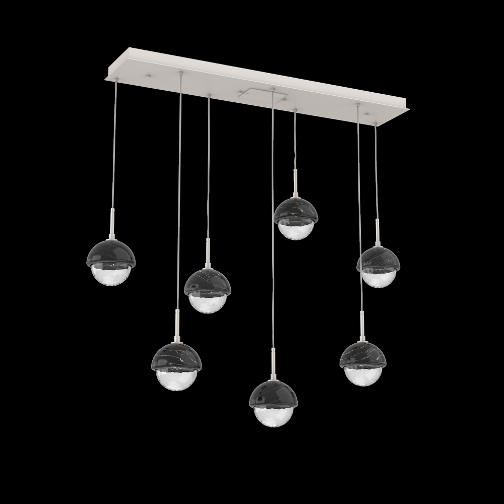 Cabochon Linear Pendant Chandelier