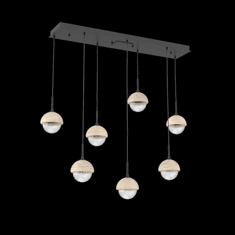 Cabochon Linear Pendant Chandelier