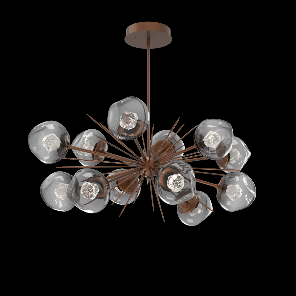 Luna Oval Starburst Chandelier