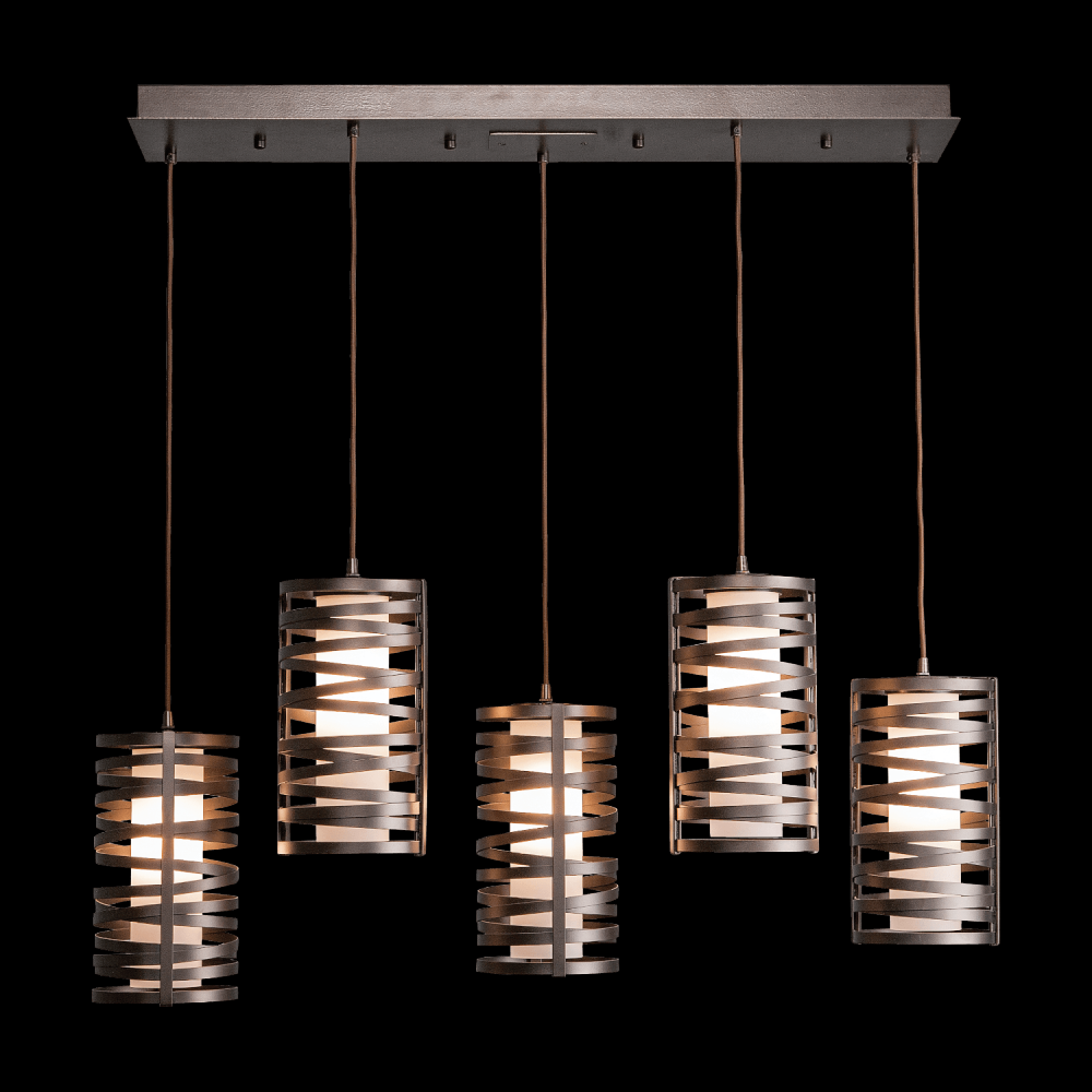 Tempest w/Glass Linear Pendant Chandelier