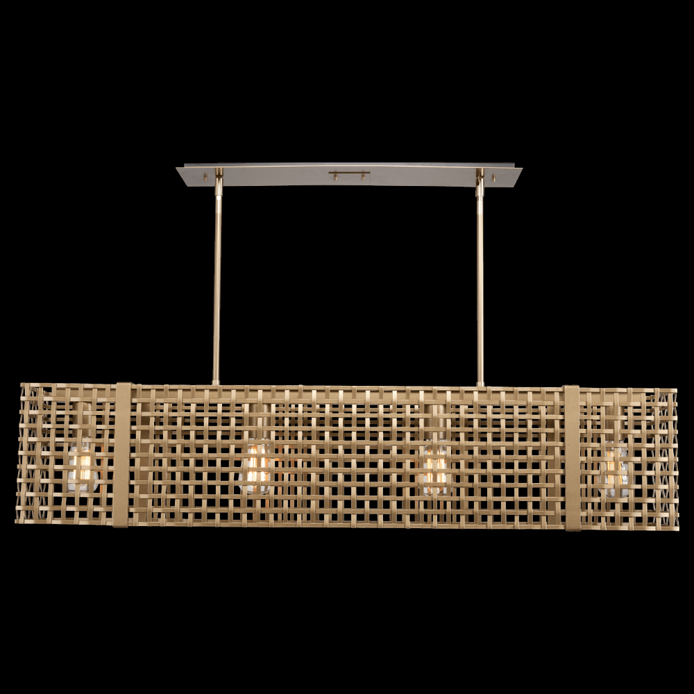 Tweed Linear Suspension-65-Novel Brass