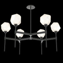 Hammerton CHB0039-39-MB-A-001-L3 - Gem Round Belvedere Chandelier-39-Matte Black