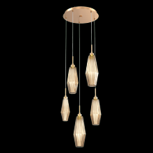 Hammerton CHB0049-05-NB-RB-C01-L3 - Aalto Round 5pc Multi-Pendant