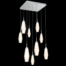 Hammerton CHB0049-09-CS-RA-C01-L3 - Aalto Square 9pc Multi-Pendant