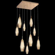 Hammerton CHB0049-09-NB-RB-C01-L3 - Aalto Square 9pc Multi-Pendant