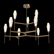 Hammerton CHB0049-54-FB-RA-001-L1 - Aalto Round Chandelier-54-Flat Bronze