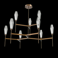 Hammerton CHB0049-54-FB-RS-001-L1 - Aalto Round Chandelier-54-Flat Bronze