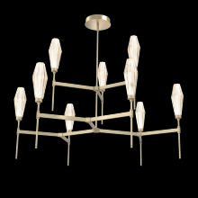 Hammerton CHB0049-54-GB-RA-001-L1 - Aalto Round Chandelier-54-Gilded Brass