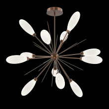 Hammerton CHB0071-0B-BB-WL-001-L3 - Fiori  Starburst Chandelier - 46" -Burnished Bronze