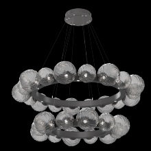 Hammerton CHB0092-2T-GP-S-CA1-L1 - Gaia Radial Ring Chandelier