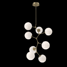 Hammerton CHB0092-VB-GB-WL-001-L3 - Gaia Modern Vine Chandelier