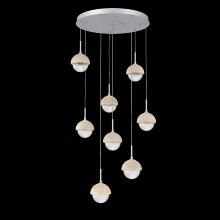 Hammerton CHB0093-08-CS-TC-C01-L3 - Cabochon Round Pendant Chandelier