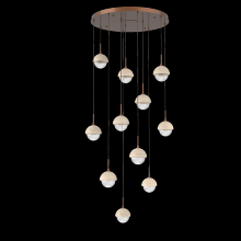 Hammerton CHB0093-11-BB-TC-C01-L1 - Cabochon Round Pendant Chandelier