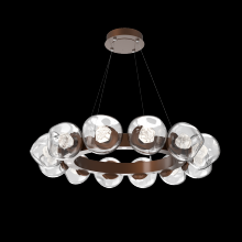 Hammerton CHB0095-36-BB-ZC-CA1-L1 - Luna Radial Ring Chandelier