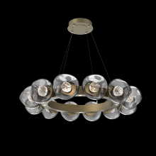 Hammerton CHB0095-36-GB-FS-CA1-L1 - Luna Radial Ring Chandelier