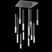 Hammerton CHB0097-12-GP-GC-C01-L1 - Axis XL Square Pendant Chandelier