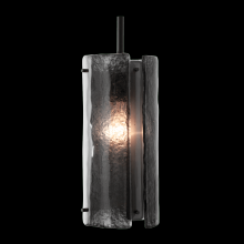 Hammerton LAB0044-12-FB-SG-001-E2 - Textured Glass Pendant-Rod Suspended-12