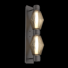 Hammerton IDB0049-D2-GP-RB-L3 - Mandrel Double Sconce - Aalto